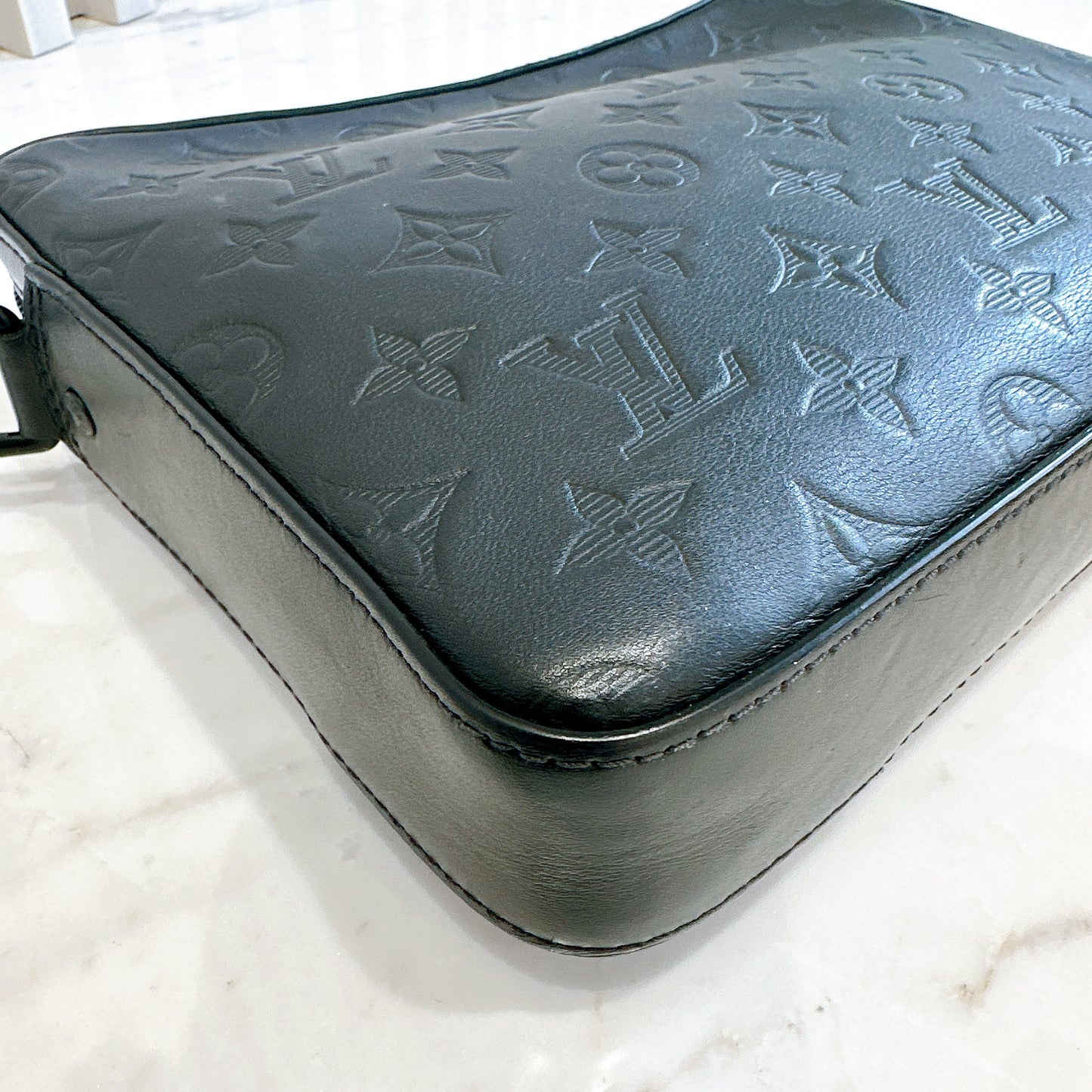 LV Duo Messenger in Monogram Shadow Leather