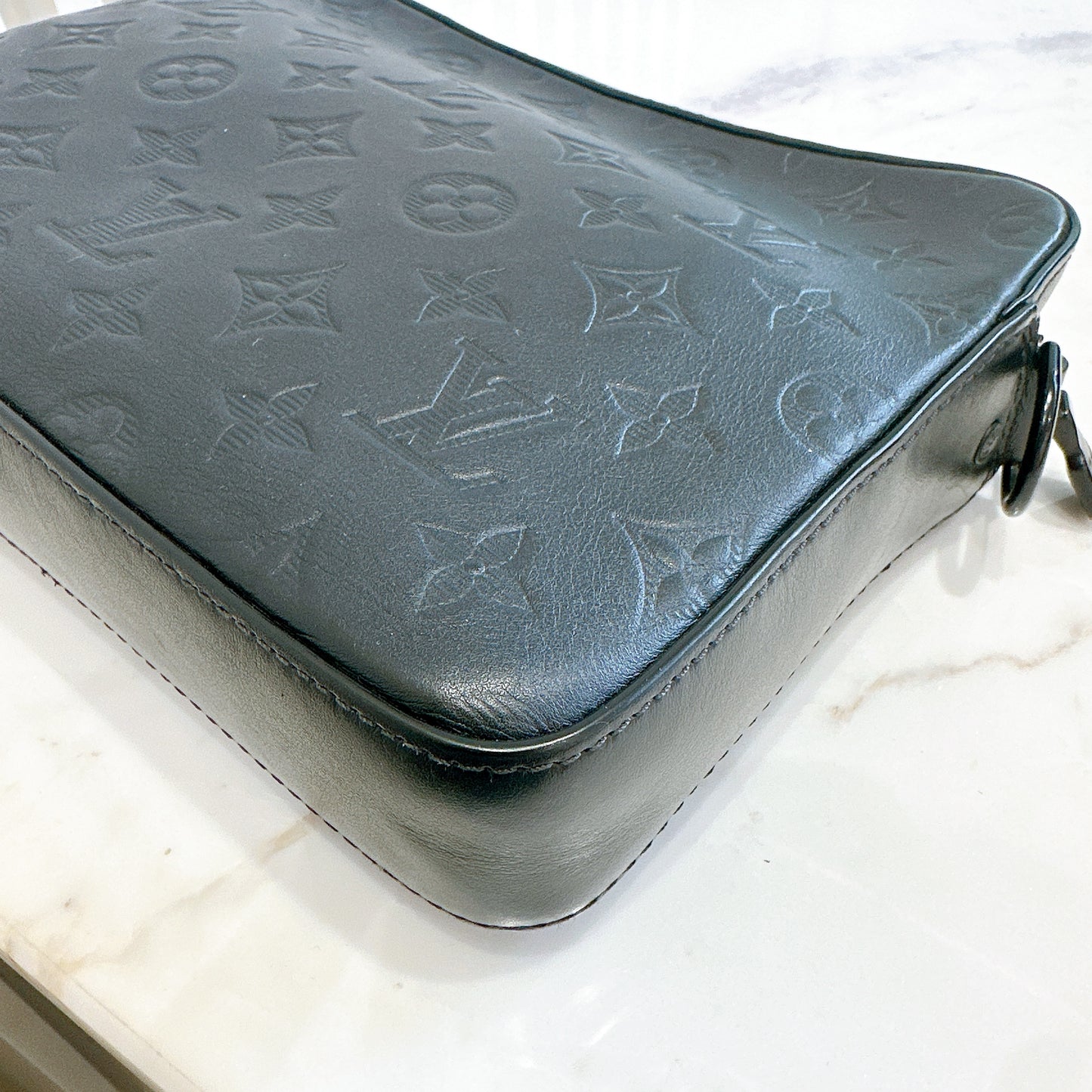 LV Duo Messenger in Monogram Shadow Leather