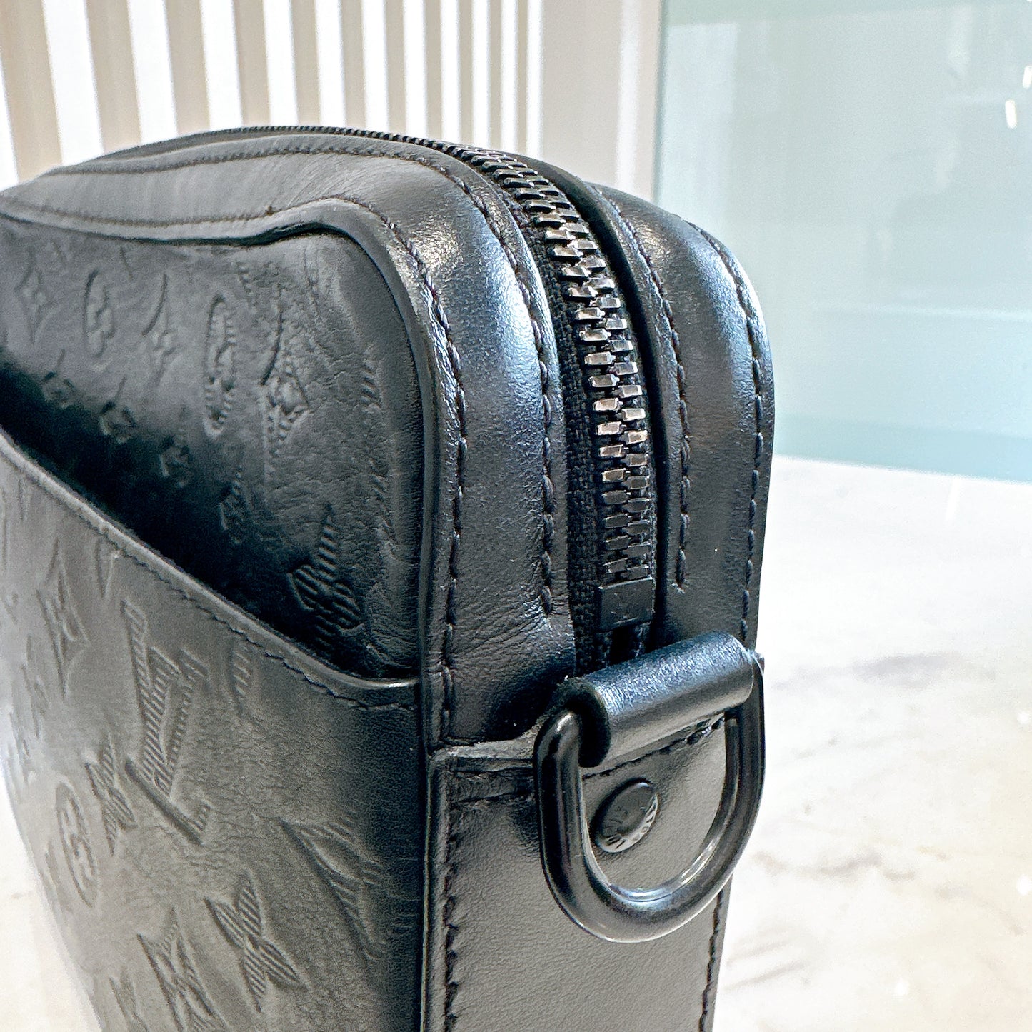 LV Duo Messenger in Monogram Shadow Leather