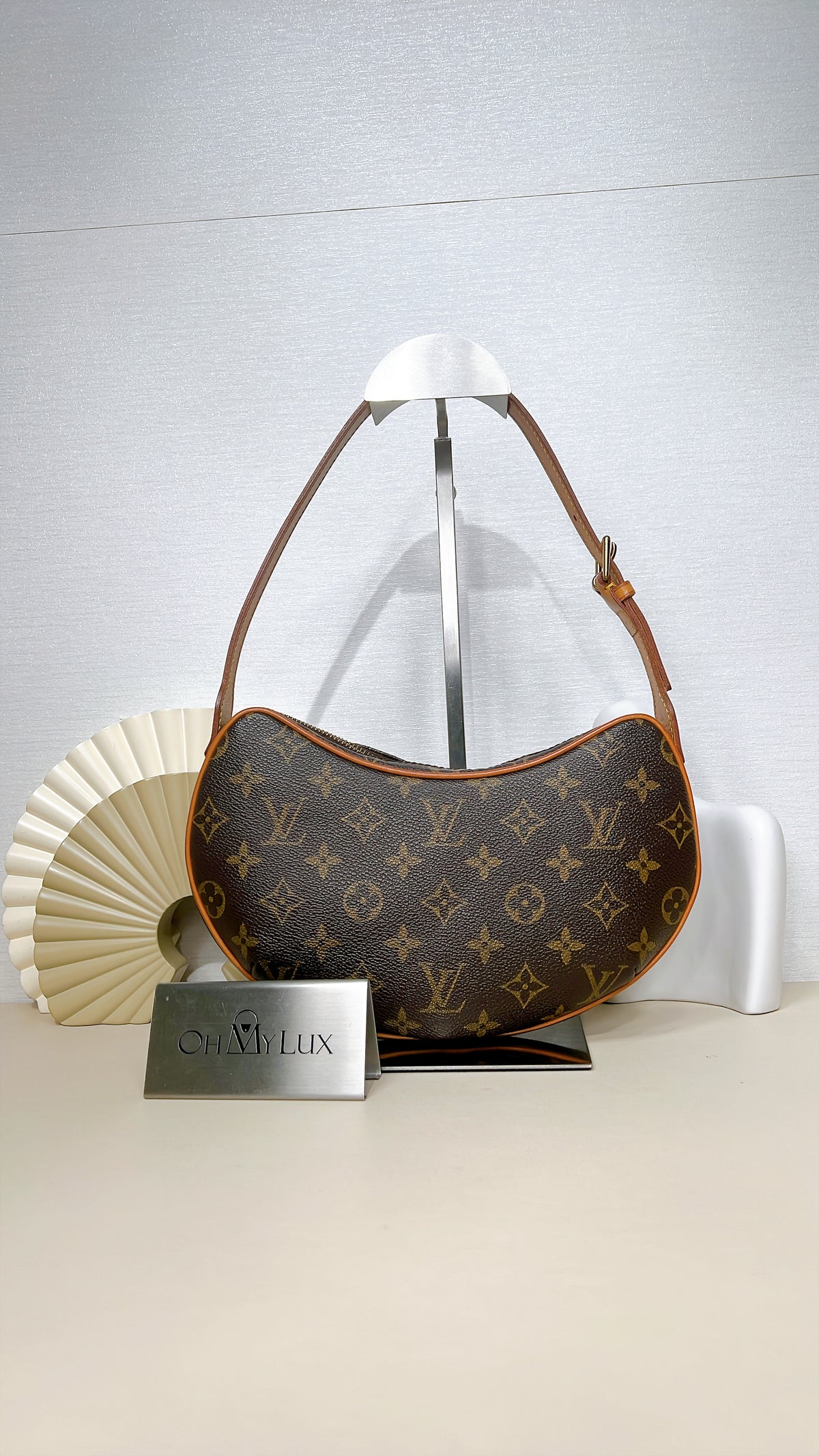 LV Monogram Croissant PM