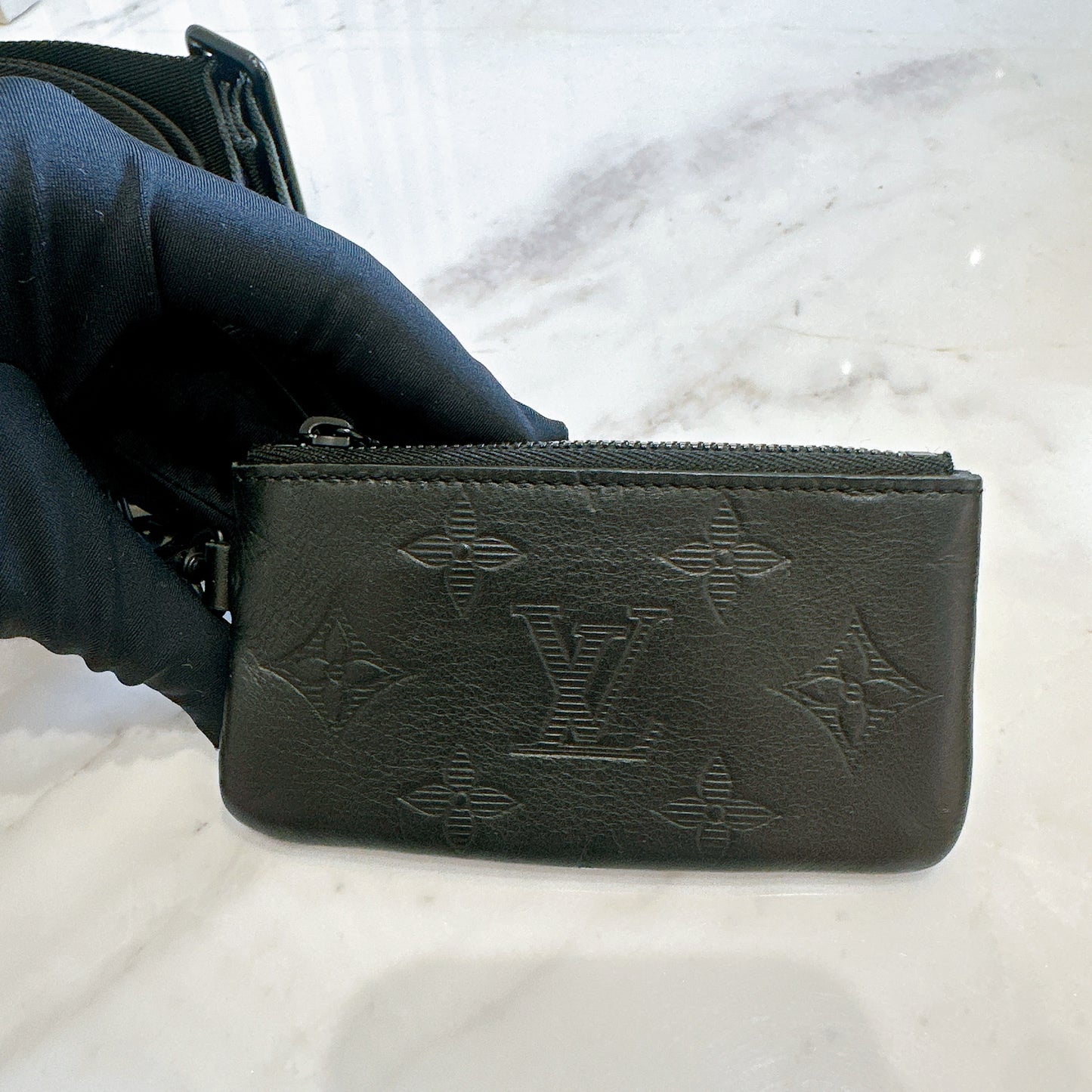 LV Duo Messenger in Monogram Shadow Leather