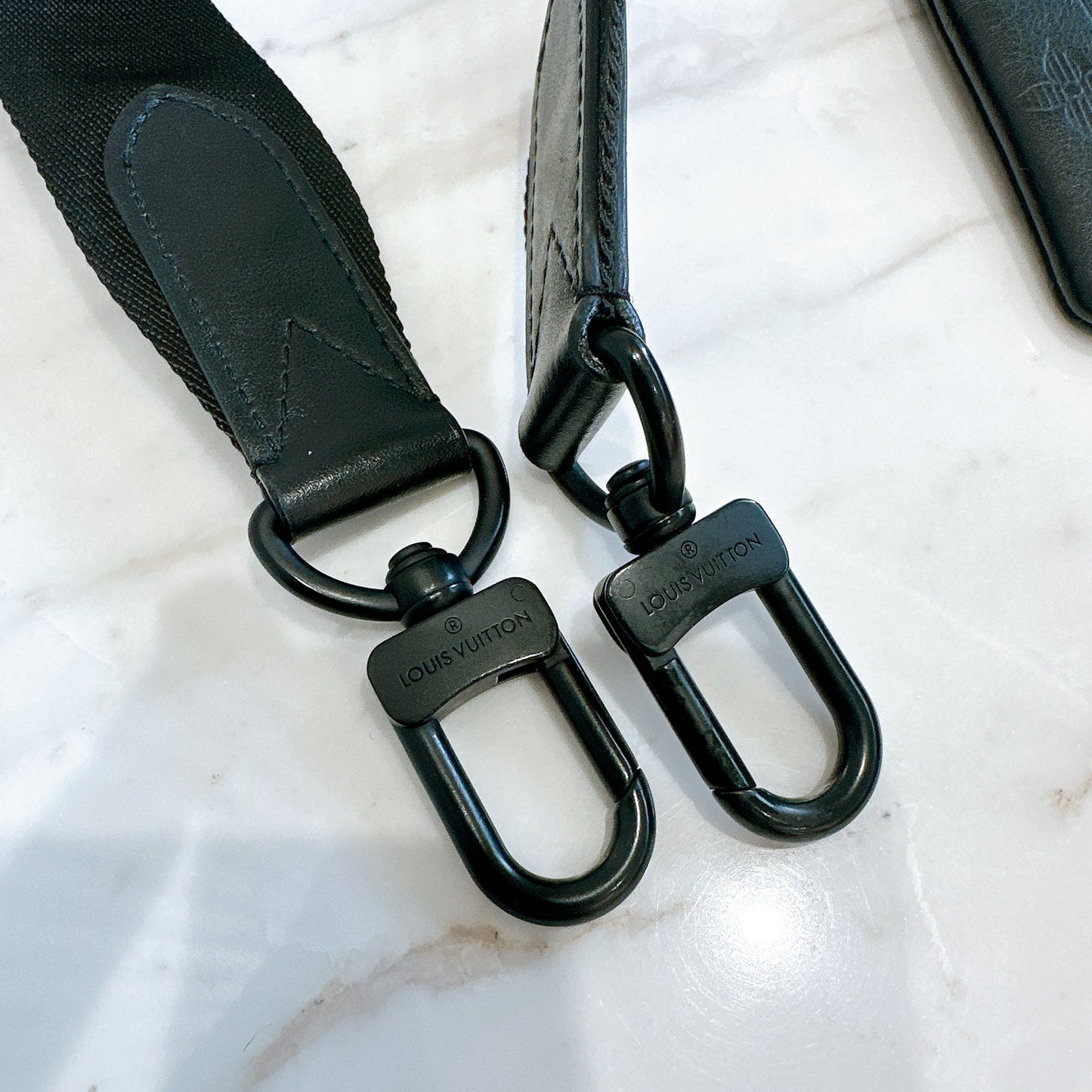 LV Duo Messenger in Monogram Shadow Leather