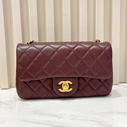 Chanel Classic Mini Rectangular With Pearl Crush