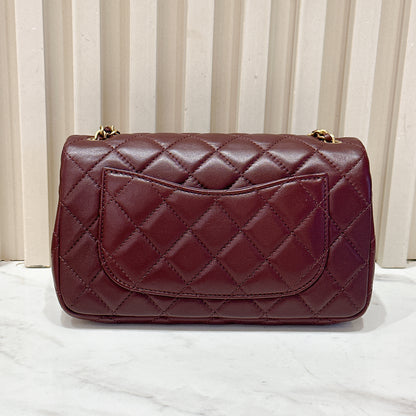 Chanel Classic Mini Rectangular With Pearl Crush