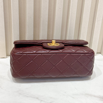 Chanel Classic Mini Rectangular With Pearl Crush