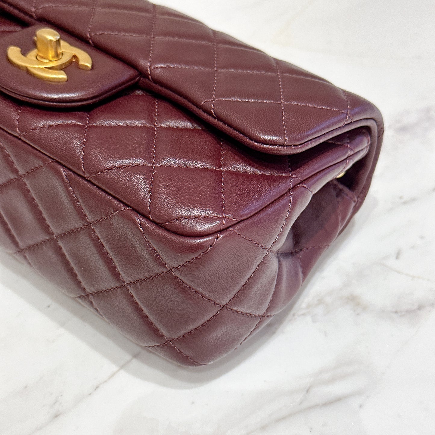 Chanel Classic Mini Rectangular With Pearl Crush
