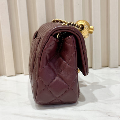 Chanel Classic Mini Rectangular With Pearl Crush