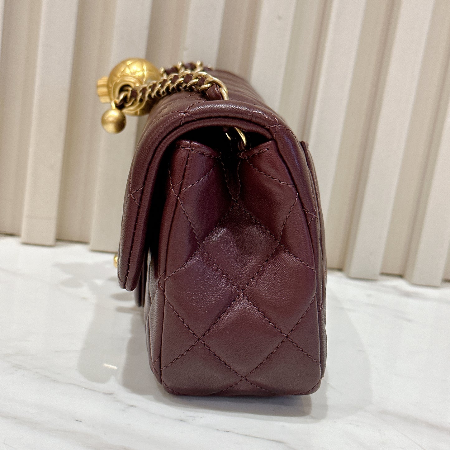 Chanel Classic Mini Rectangular With Pearl Crush