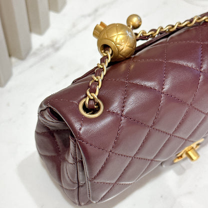 Chanel Classic Mini Rectangular With Pearl Crush