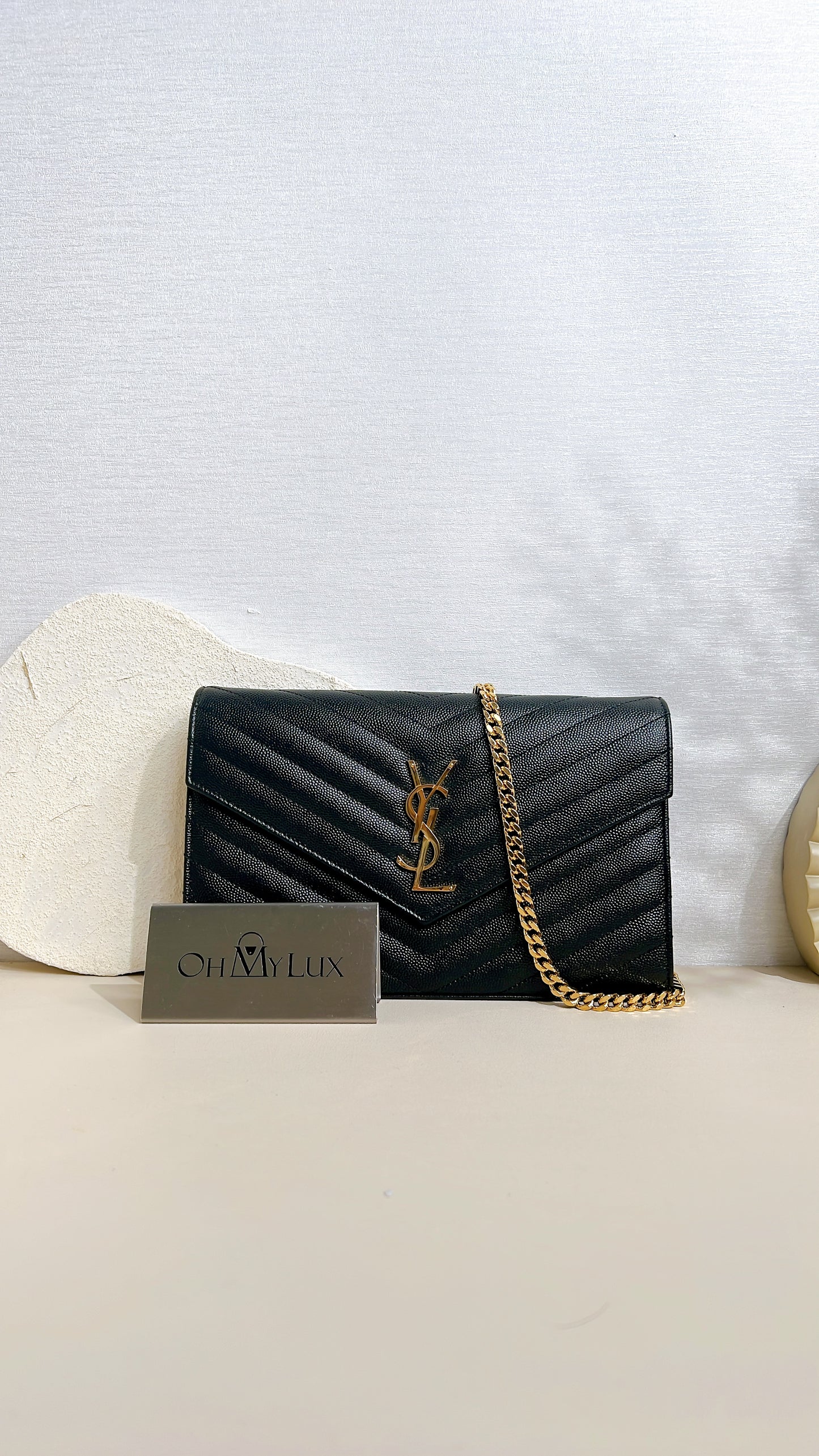 YSL WOC in Black GHW