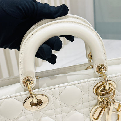 Lady Djoy Medium in White LGHW