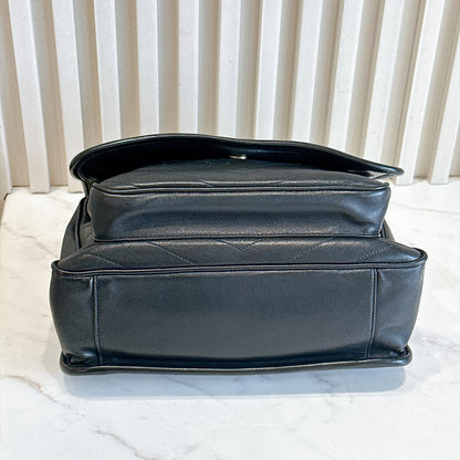 YSL Niki Medium in Black Lambskin