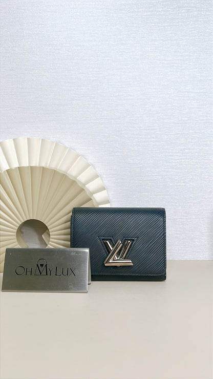 LV Twist Wallet in Black SHW