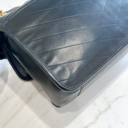 YSL Niki Medium in Black Lambskin