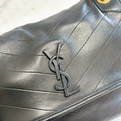 YSL Niki Medium in Black Lambskin