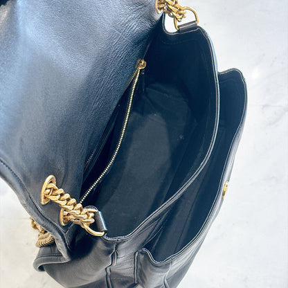 YSL Niki Medium in Black Lambskin