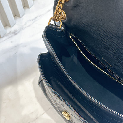 YSL Niki Medium in Black Lambskin