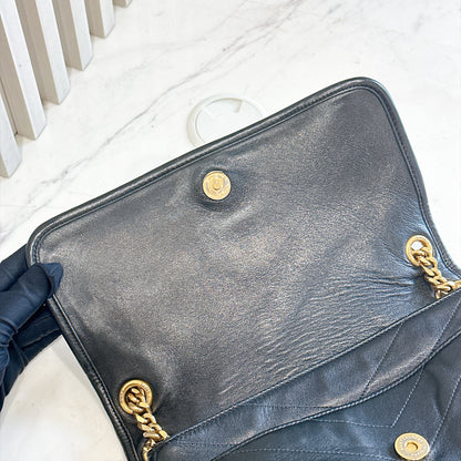 YSL Niki Medium in Black Lambskin