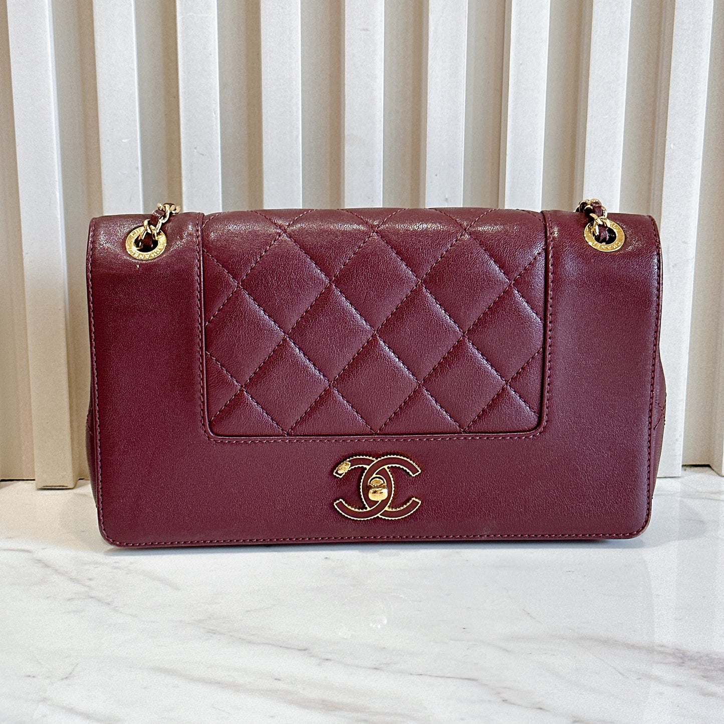 Chanel Mademoiselle in Burgundy