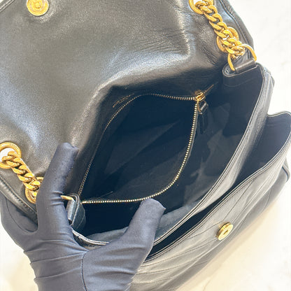 YSL Niki Medium in Black Lambskin
