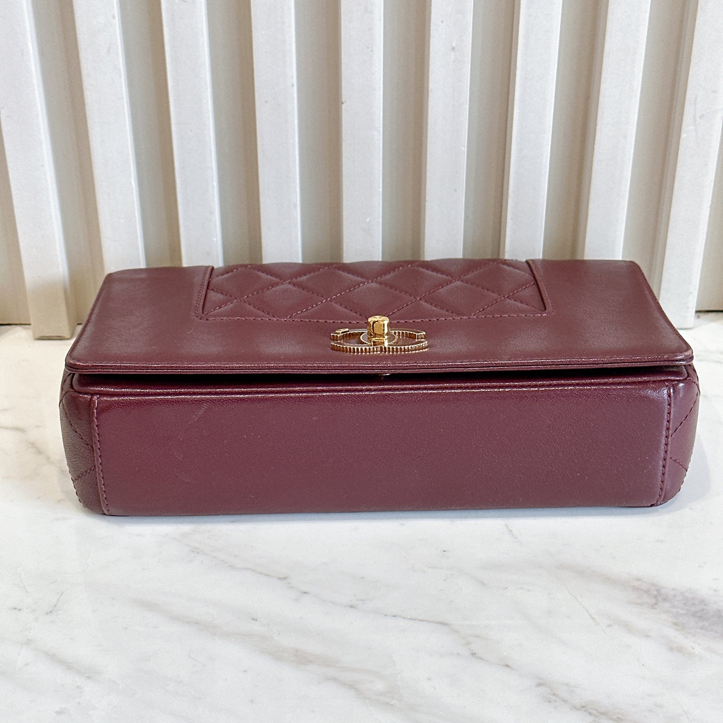 Chanel Mademoiselle in Burgundy