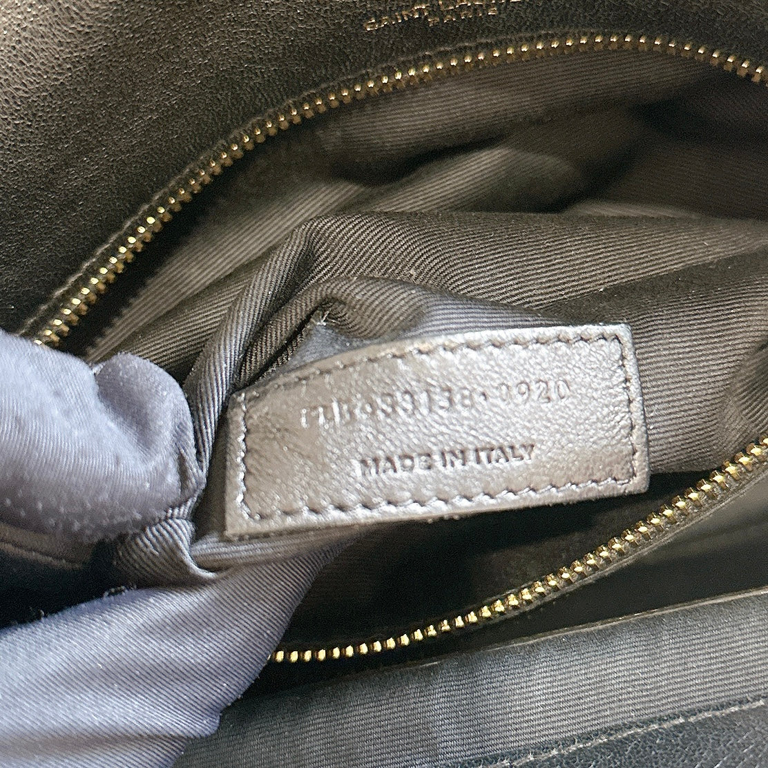 YSL Niki Medium in Black Lambskin