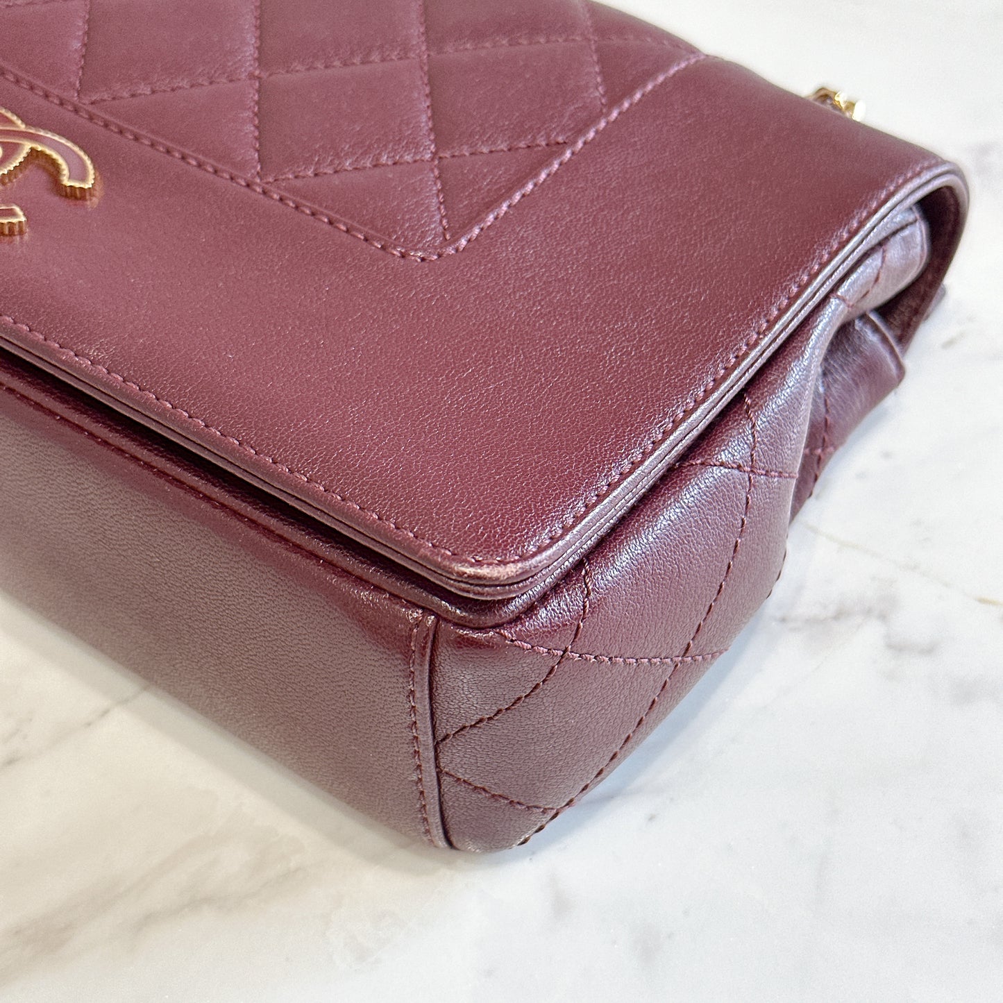 Chanel Mademoiselle in Burgundy