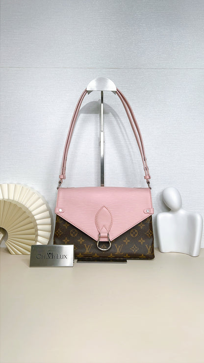 LV Epi Saint Michel Pink Shoulder Bag