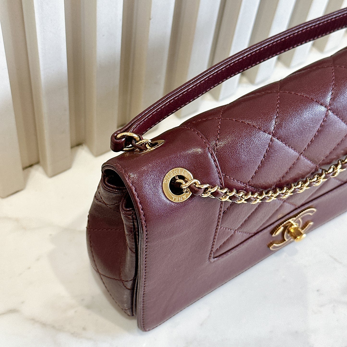 Chanel Mademoiselle in Burgundy