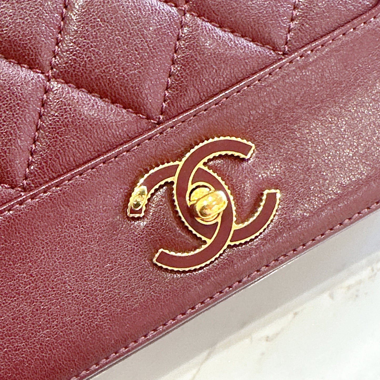 Chanel Mademoiselle in Burgundy