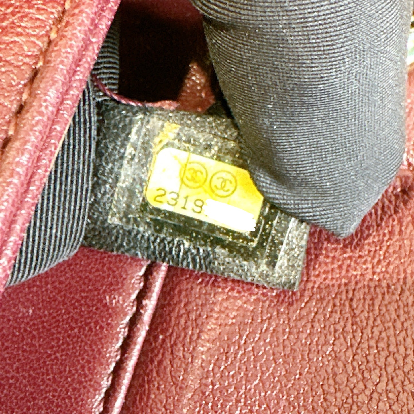 Chanel Mademoiselle in Burgundy