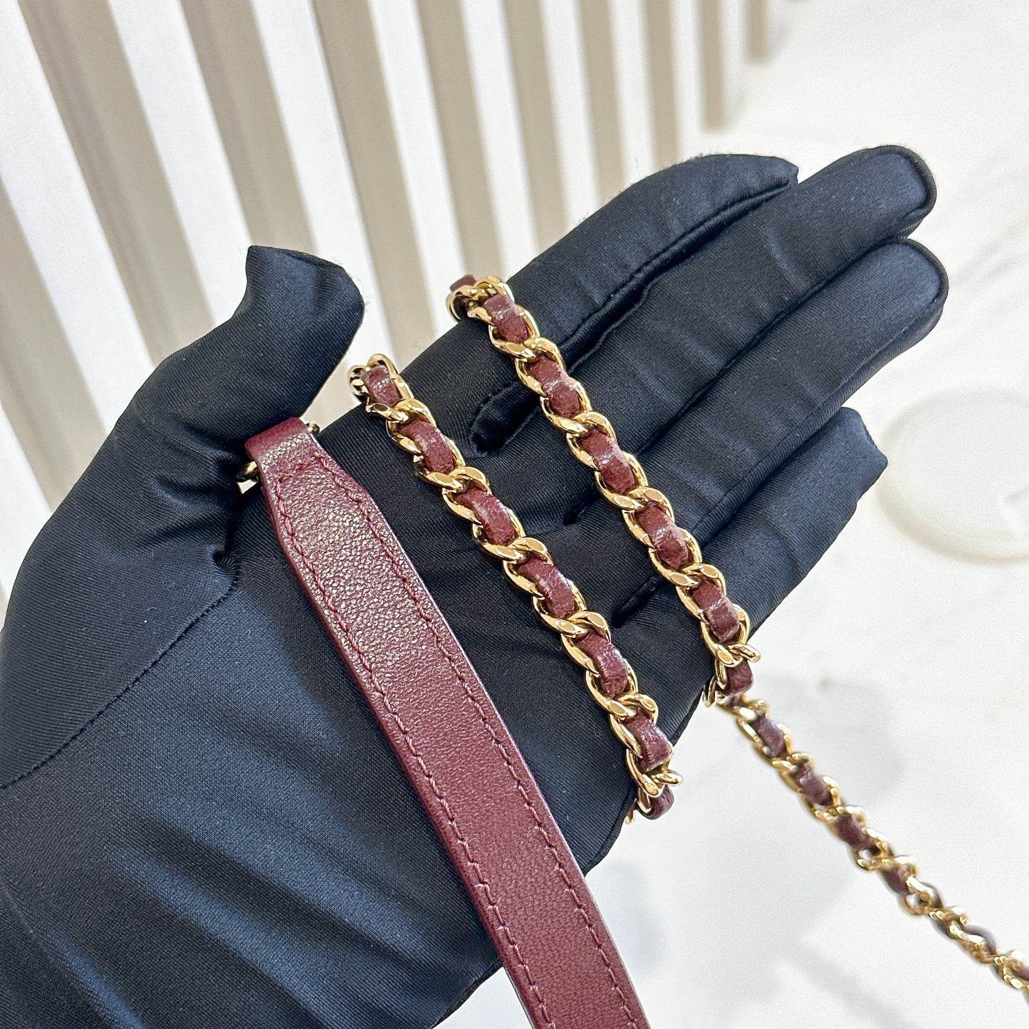 Chanel Mademoiselle in Burgundy