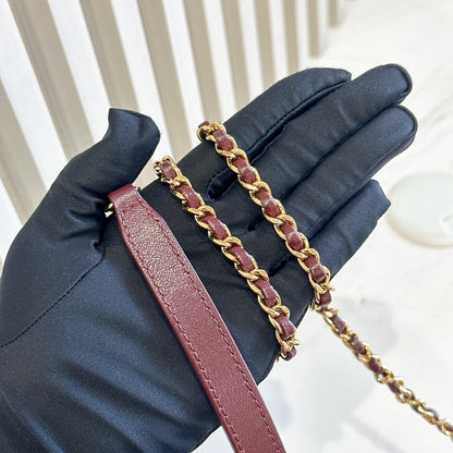Chanel Mademoiselle in Burgundy