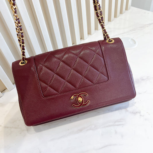 Chanel Mademoiselle in Burgundy
