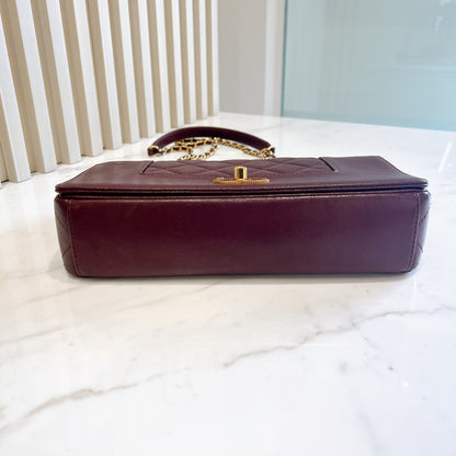 Chanel Mademoiselle in Burgundy