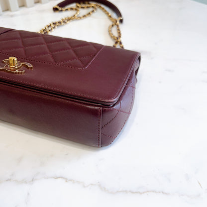 Chanel Mademoiselle in Burgundy