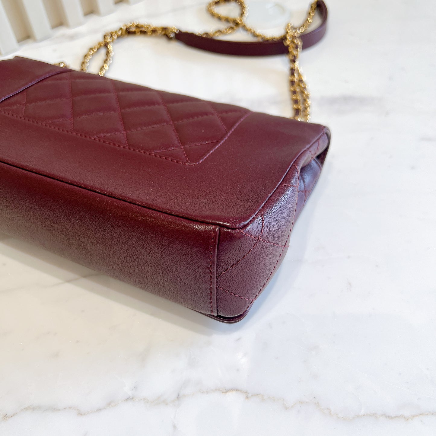 Chanel Mademoiselle in Burgundy