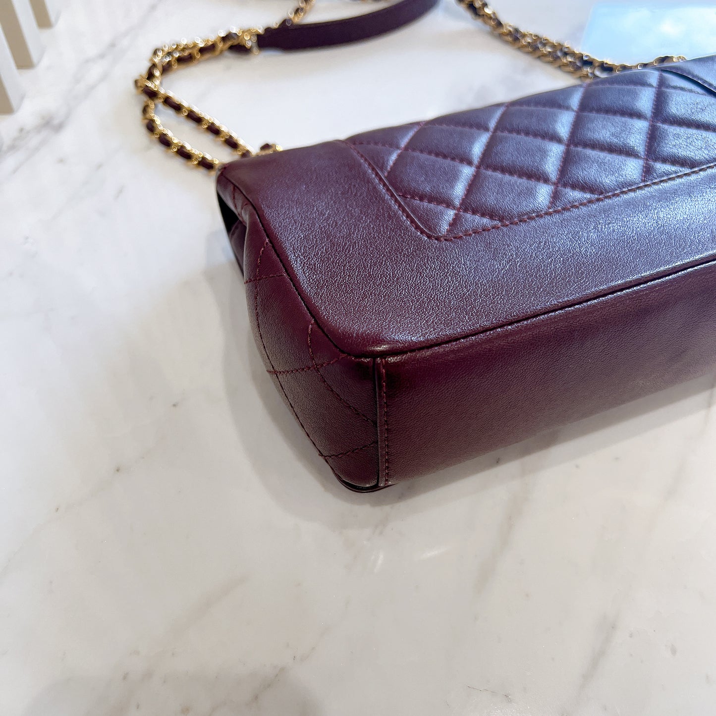 Chanel Mademoiselle in Burgundy