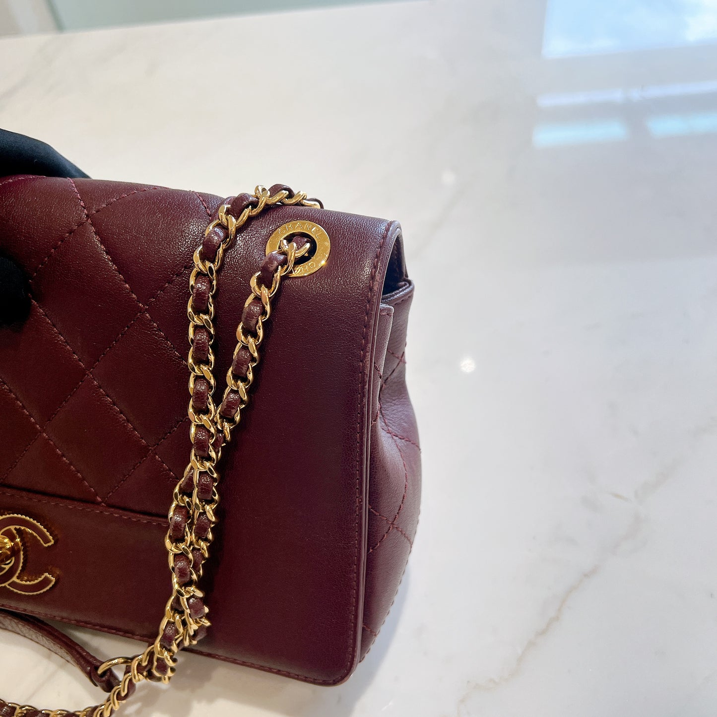 Chanel Mademoiselle in Burgundy