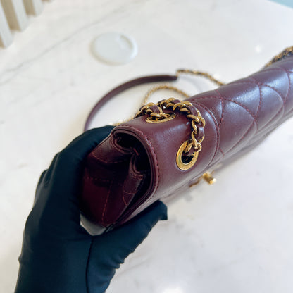 Chanel Mademoiselle in Burgundy