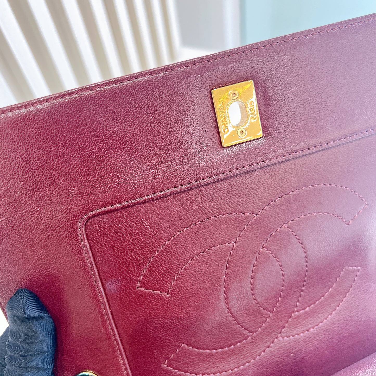 Chanel Mademoiselle in Burgundy