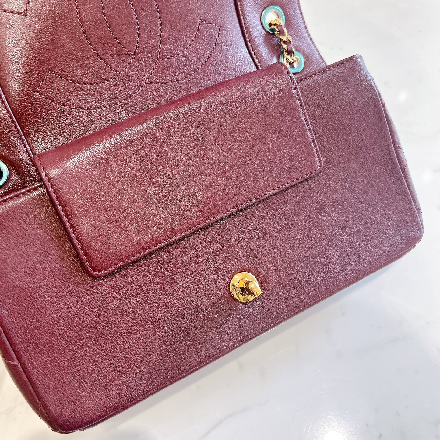 Chanel Mademoiselle in Burgundy