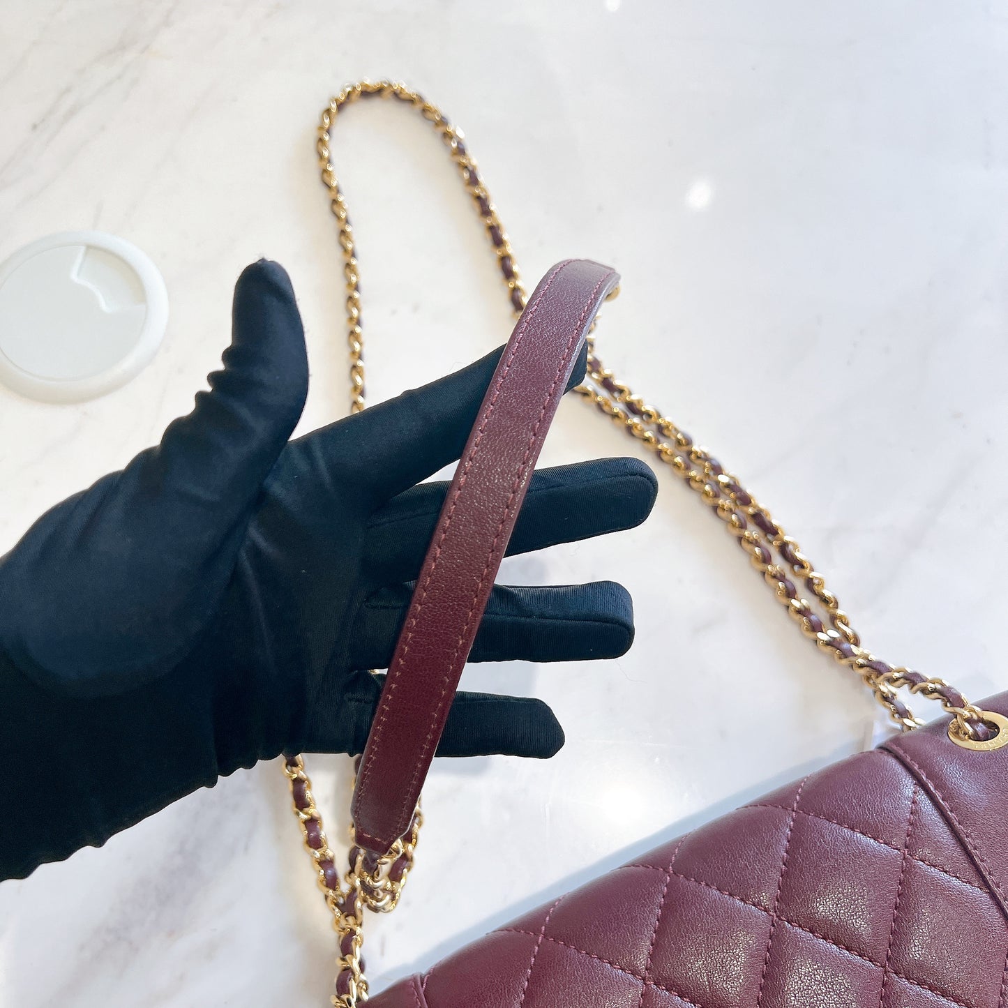 Chanel Mademoiselle in Burgundy