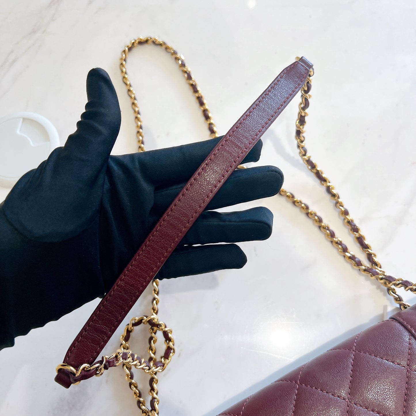 Chanel Mademoiselle in Burgundy