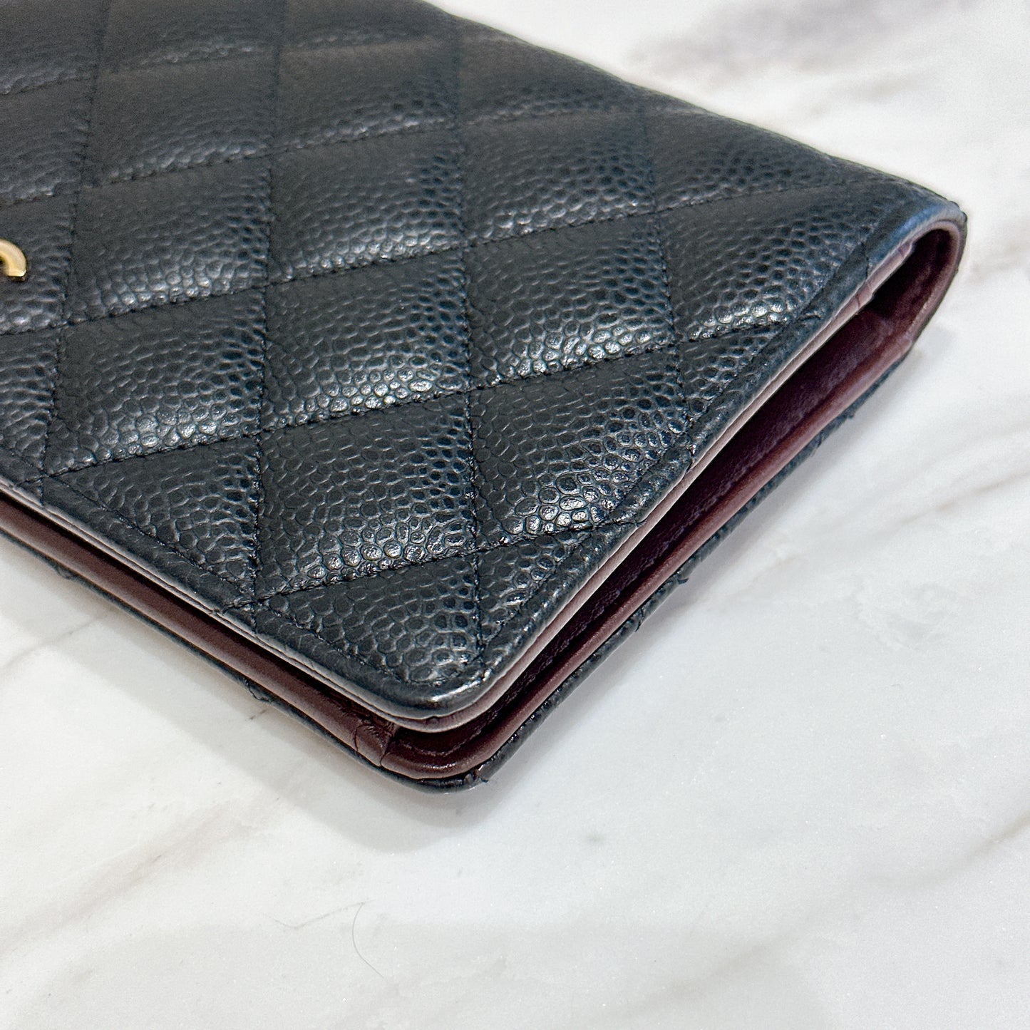 Chanel Classic Flap Long Wallet in GHW