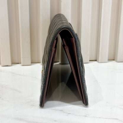 Chanel Classic Flap Long Wallet in GHW