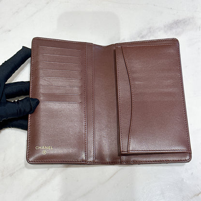 Chanel Classic Flap Long Wallet in GHW