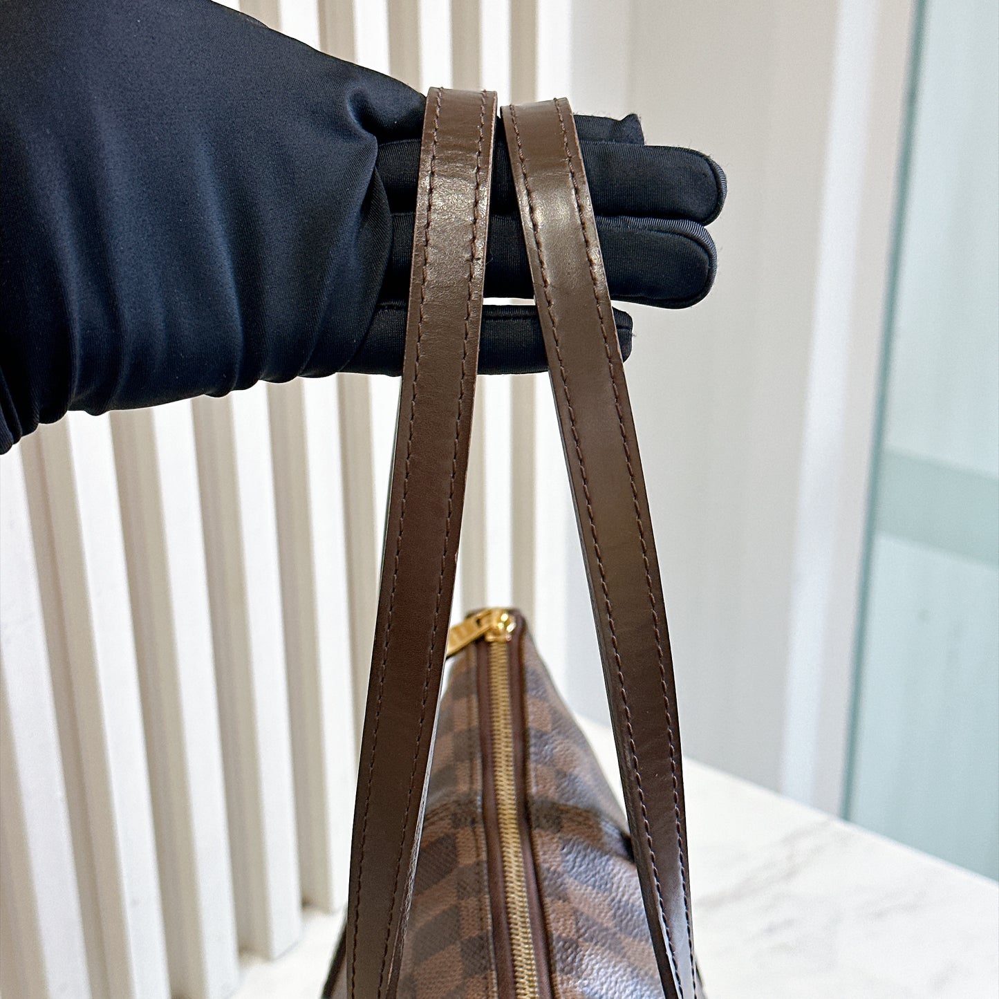 LV Totally PM in Damier Ebene