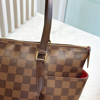 LV Totally PM in Damier Ebene