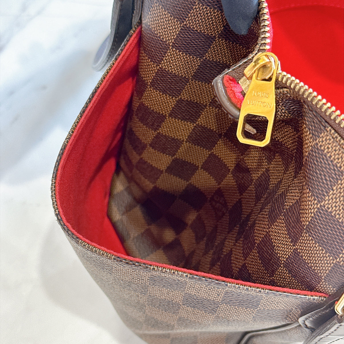 LV Totally PM in Damier Ebene